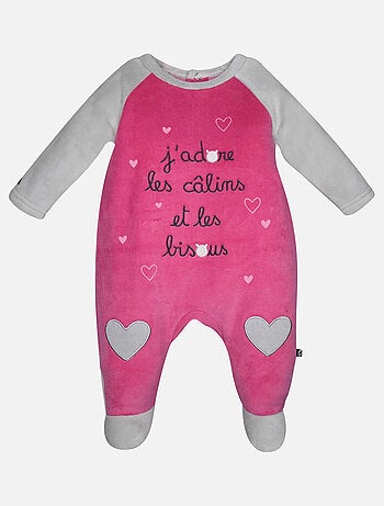 PYJAMA VELOURS RASE FANNY