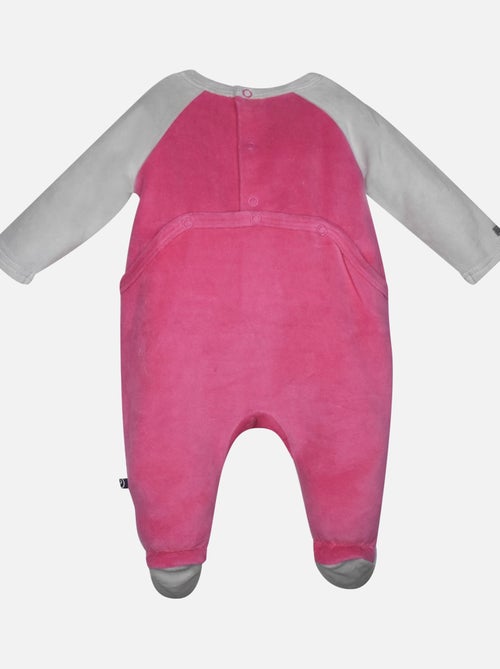 PYJAMA VELOURS RASE FANNY - Kiabi