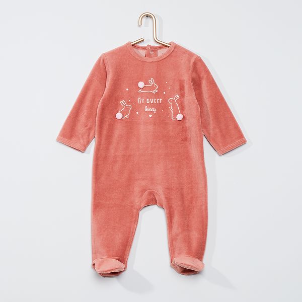 Pyjama Velours Bebe Fille Kiabi 9 00