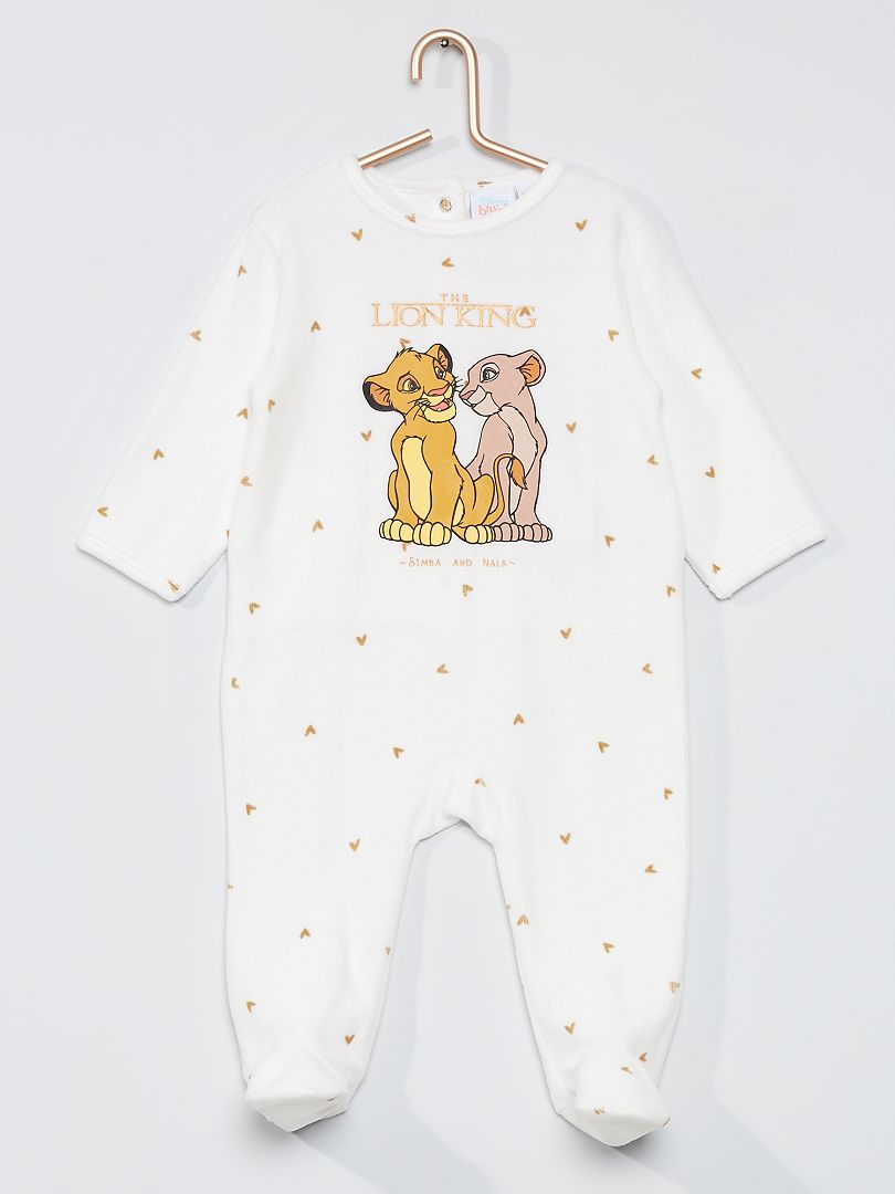Pyjama naissance personnalisé simba