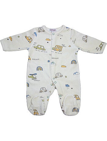 Pyjama Velours "Vrooom" Les Chatounets