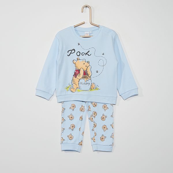 Pyjama Winnie L Ourson Bebe Garcon Bleu Kiabi 12 00