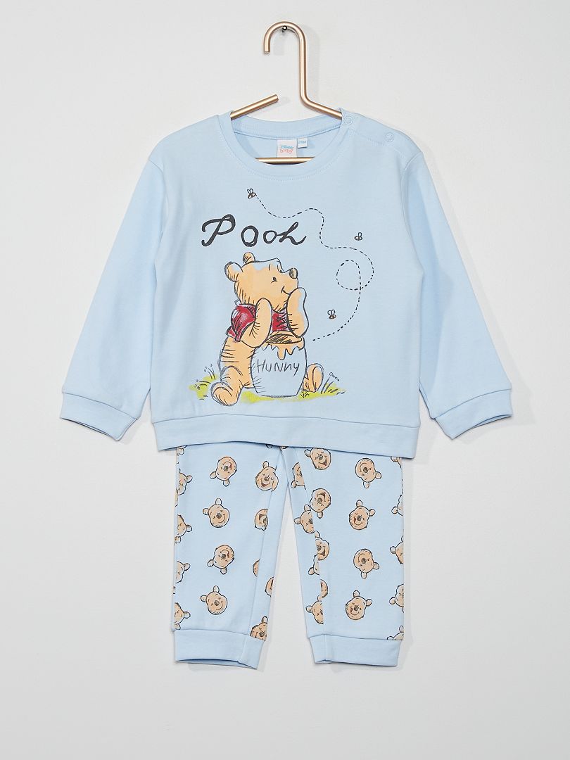 Pyjama 'Winnie l'ourson' bleu - Kiabi