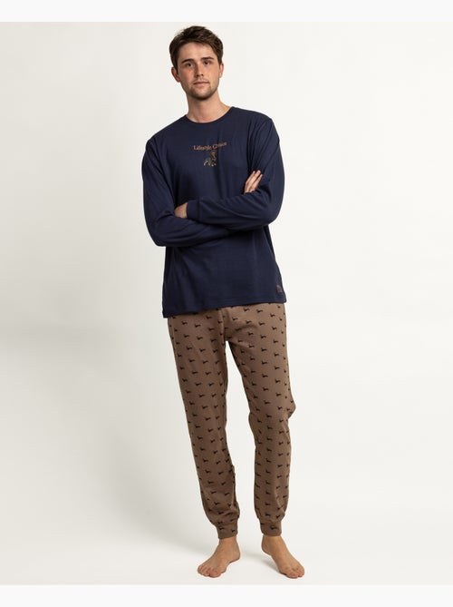 Pyjamas de style de vie à manches longues pour hommes ADMAS - Kiabi Pyjamas de style de vie à manches longues pour hommes ADMAS - Kiabi