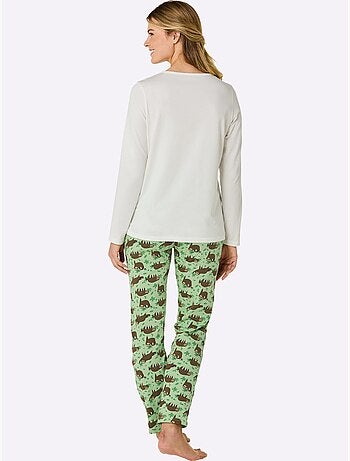 Pyjamas Jersey Fin - Taille Standard - Witt - Lot de 2