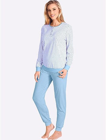 Pyjamas Jersey Fin - Taille Standard - Witt - Lot de 2