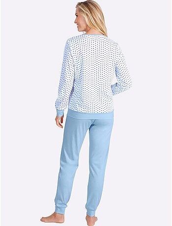 Pyjamas Jersey Fin - Taille Standard - Witt - Lot de 2