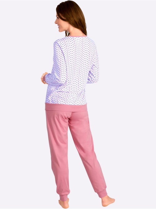 Pyjamas Jersey Fin - Taille Standard - Witt - Lot de 2 - Kiabi