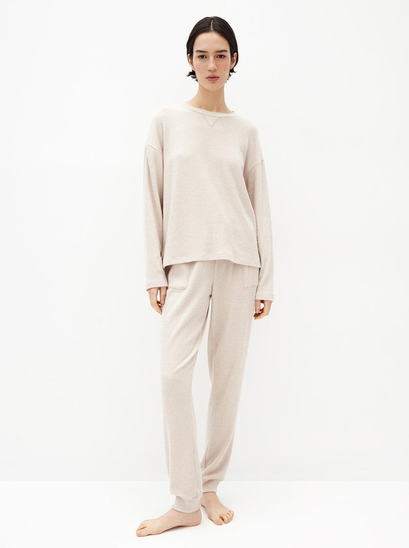 Pyjamas MO Fashion Beige - Kiabi