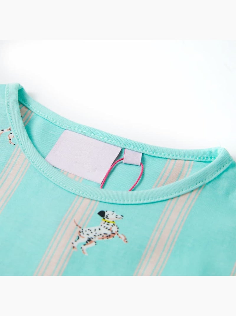 Pyjamas Pour Enfants Coton - VidaXL Blanc - Kiabi
