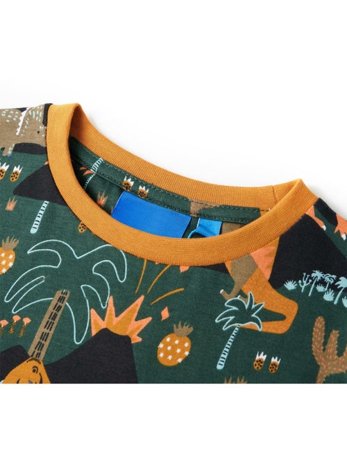 Pyjamas Pour Enfants Coton - VidaXL - Kiabi