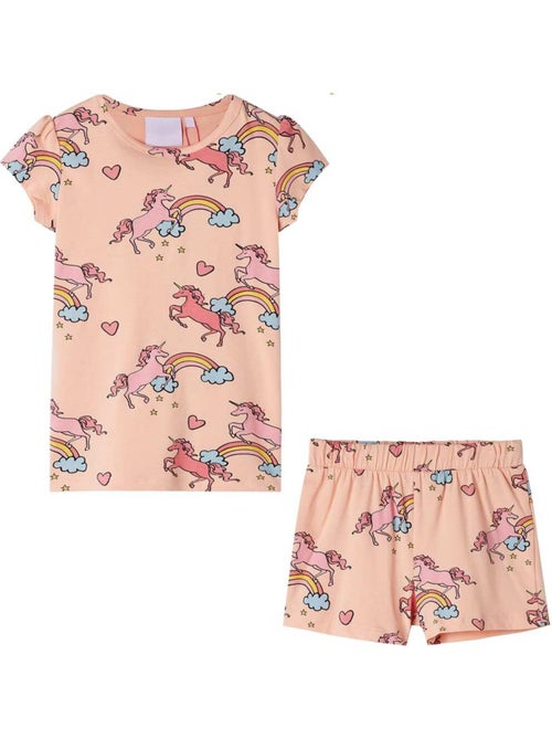 Pyjamas Pour Enfants Coton - VidaXL - Kiabi