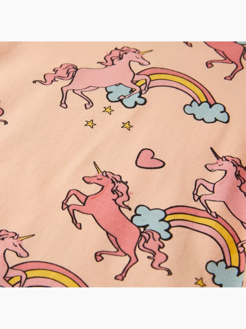 Pyjamas Pour Enfants Coton - VidaXL Orange - Kiabi