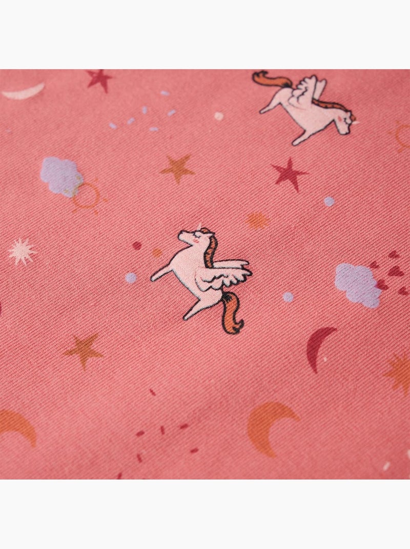 Pyjamas Pour Enfants Coton - VidaXL Rose - Kiabi