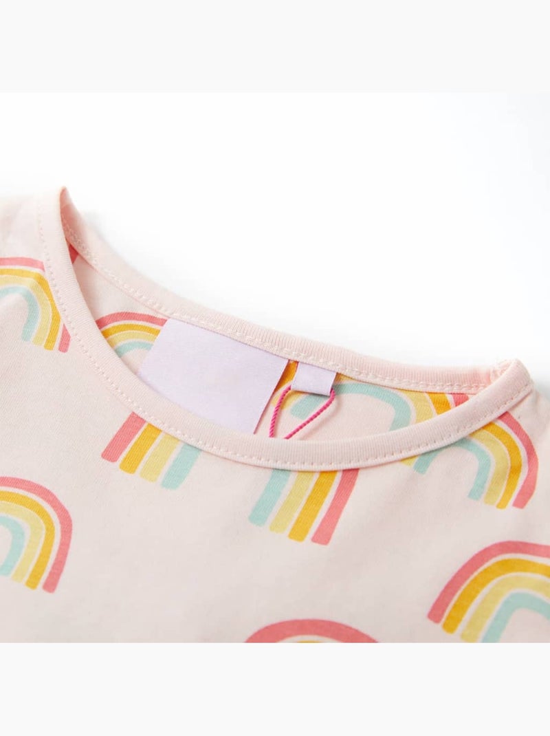 Pyjamas Pour Enfants Coton - VidaXL Rose - Kiabi