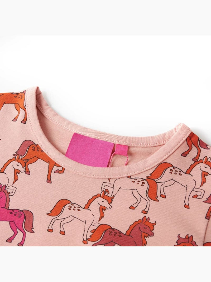 Pyjamas Pour Enfants Coton - VidaXL Rose - Kiabi