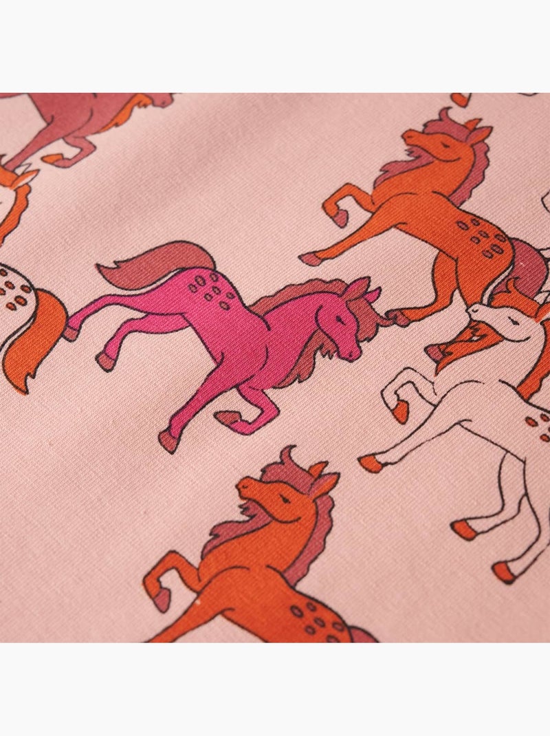 Pyjamas Pour Enfants Coton - VidaXL Rose - Kiabi