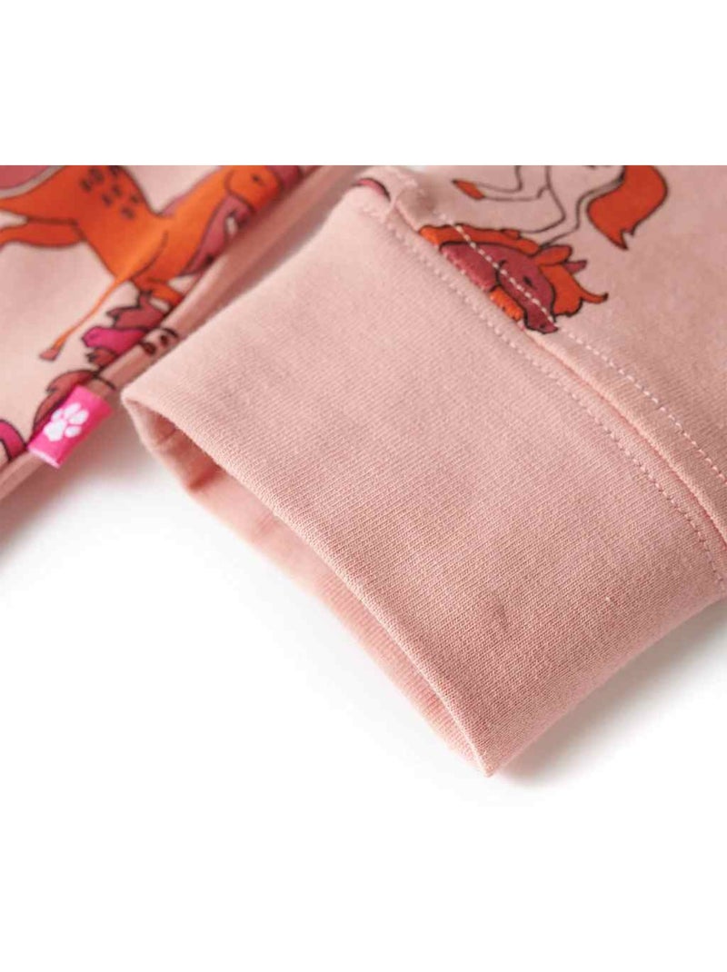 Pyjamas Pour Enfants Coton - VidaXL Rose - Kiabi