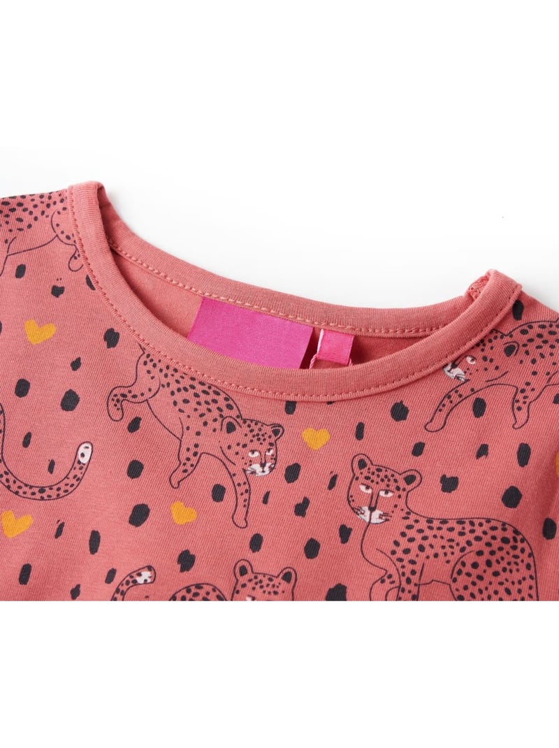 Pyjamas Pour Enfants Coton - VidaXL Rose - Kiabi