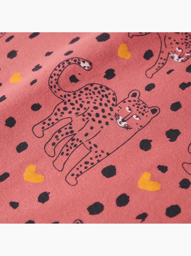 Pyjamas Pour Enfants Coton - VidaXL Rose - Kiabi