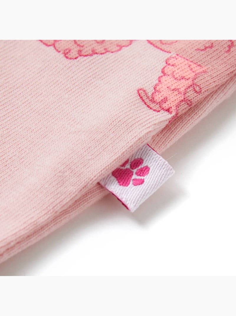 Pyjamas Pour Enfants Coton - VidaXL Rose - Kiabi