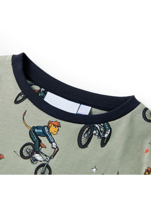 Pyjamas Pour Enfants Coton - VidaXL - Kiabi