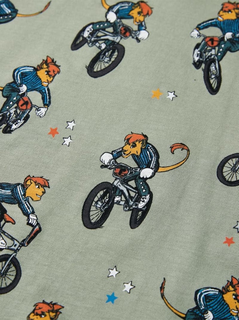 Pyjamas Pour Enfants Coton - VidaXL Vert - Kiabi