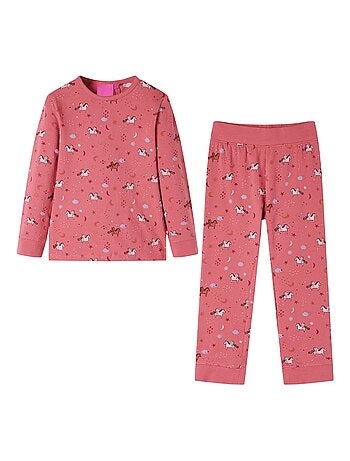 Pyjamas Pour Enfants Coton Doux et confortable pour la nuit - vidaXL