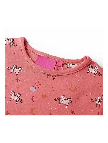Pyjamas Pour Enfants Coton Doux et confortable pour la nuit - vidaXL