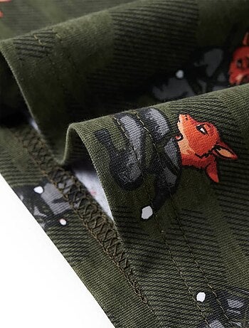 Pyjamas Pour Enfants Coton Doux et confortable pour la nuit - vidaXL