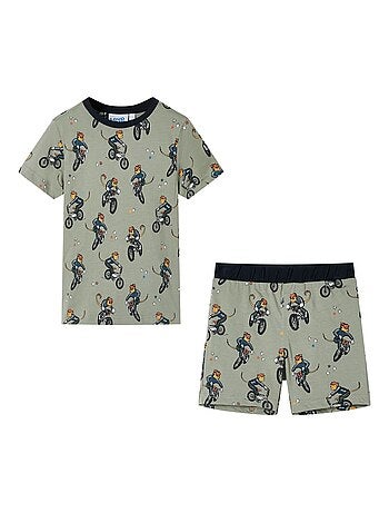Pyjamas Pour Enfants Coton Doux et confortable pour la nuit - vidaXL