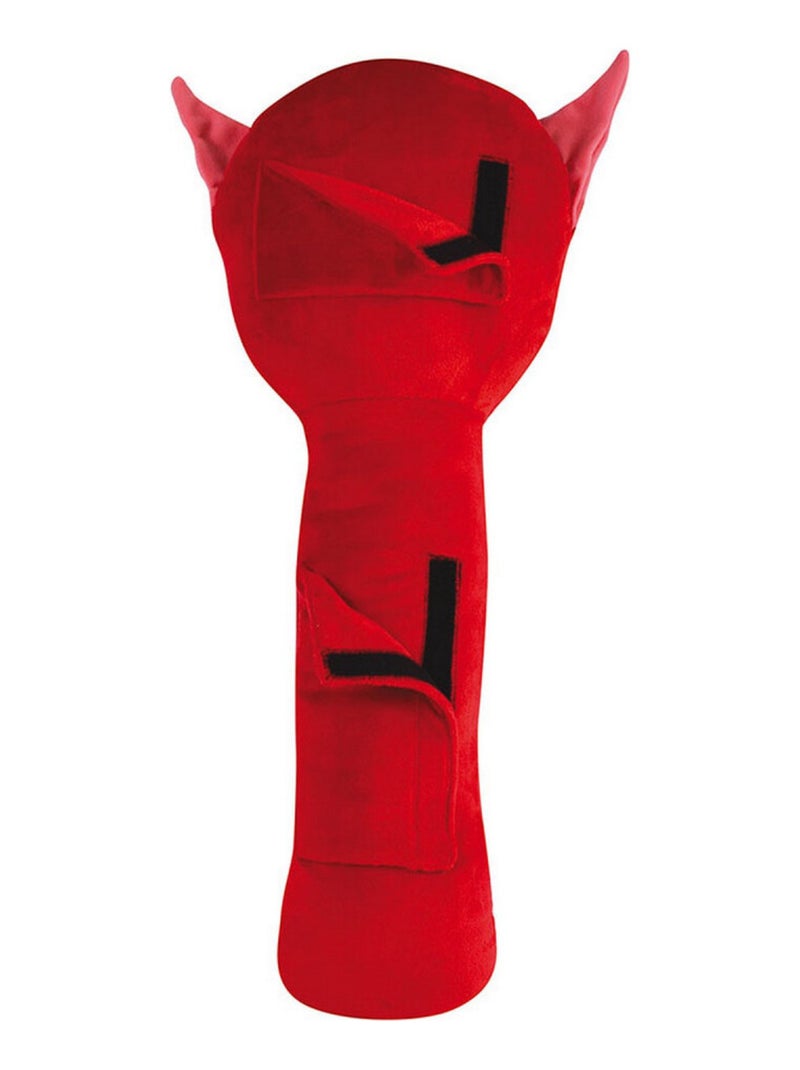 Pyjamasques bibou rouge grand protège ceinture en peluche Rouge - Kiabi