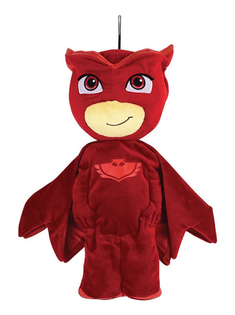 Pyjamasques bibou rouge peluche range pyjama  et  52cm Multicolore - Kiabi
