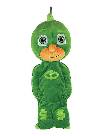 Pyjamasques gluglu vert peluche range pyjama et 52cm