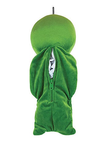 Pyjamasques gluglu vert peluche range pyjama et 52cm