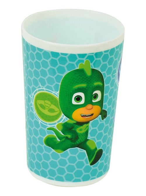 Pyjamasques Lot Vaisselle Pour Enfant Avec Verre 220 Ml - Kiabi