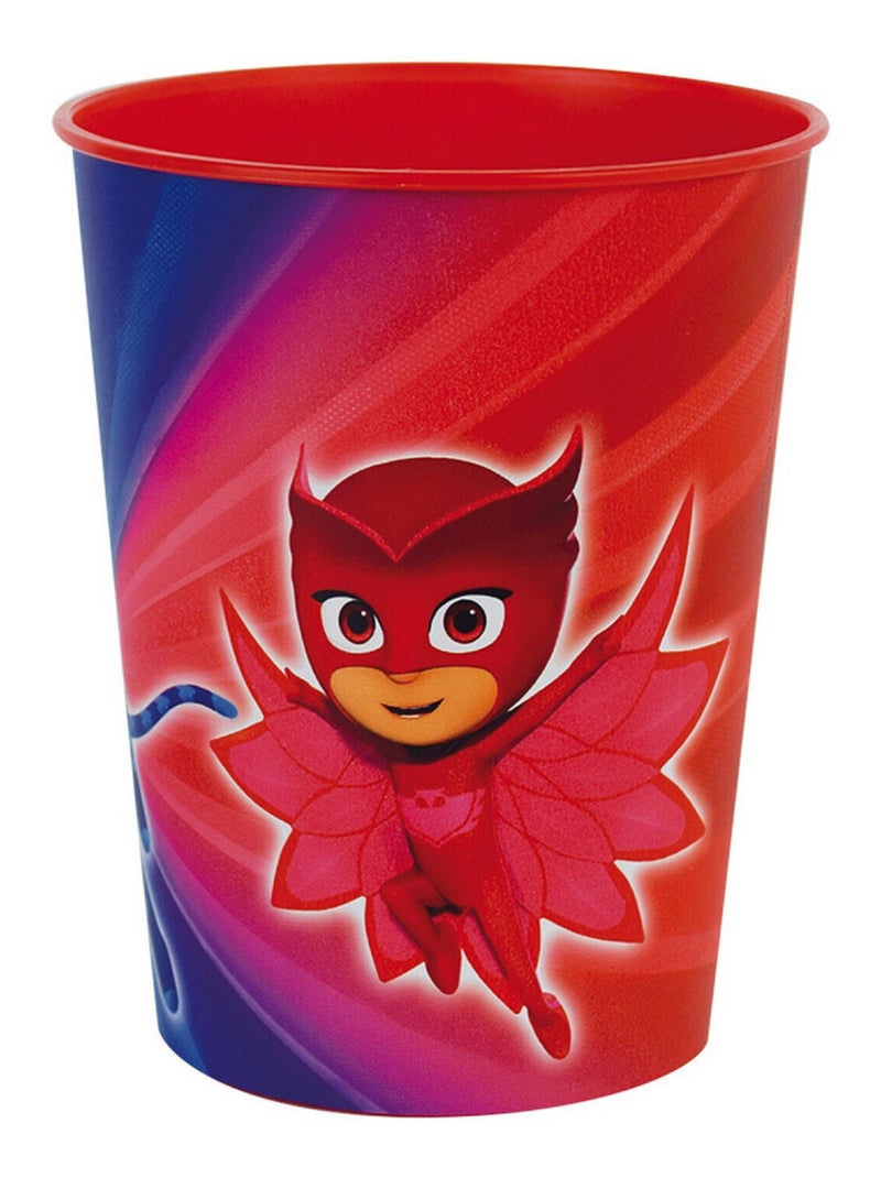 Pyjamasques Verre / Gobelet Rouge 400 Ml Multicolore - Kiabi
