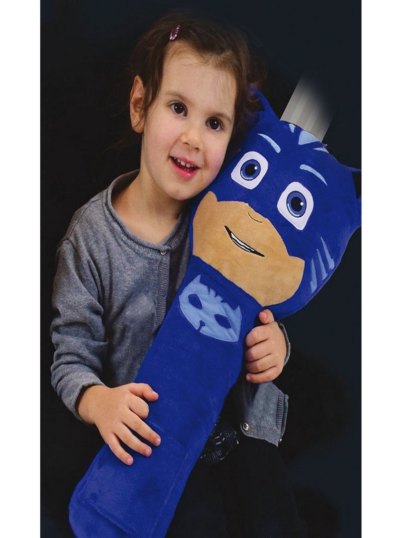 Pyjamasques yoyo bleu grand protège ceinture en peluche Bleu - Kiabi