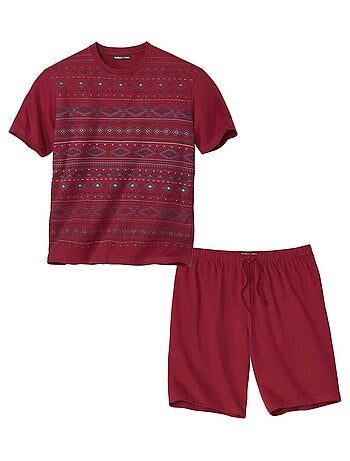 Pyjashort à Micro-Motifs - ATLAS FOR MEN