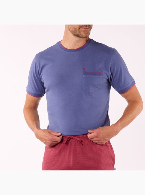 Pyjashort   BOHO Marine/rouge - DODO - Kiabi