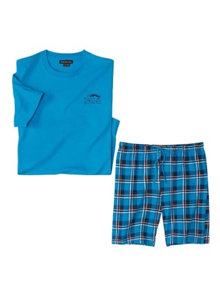 Pyjashort Carreaux - ATLAS FOR MEN