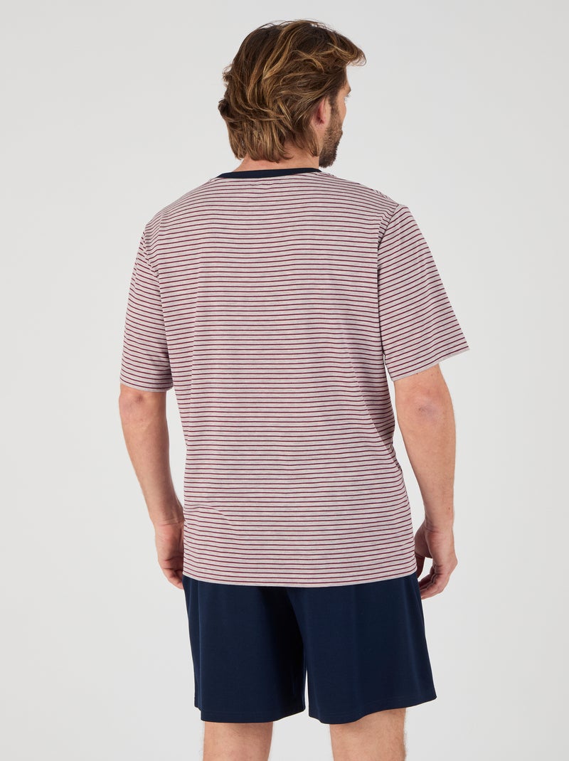 Pyjashort Climatyl - Damart Gris - Kiabi