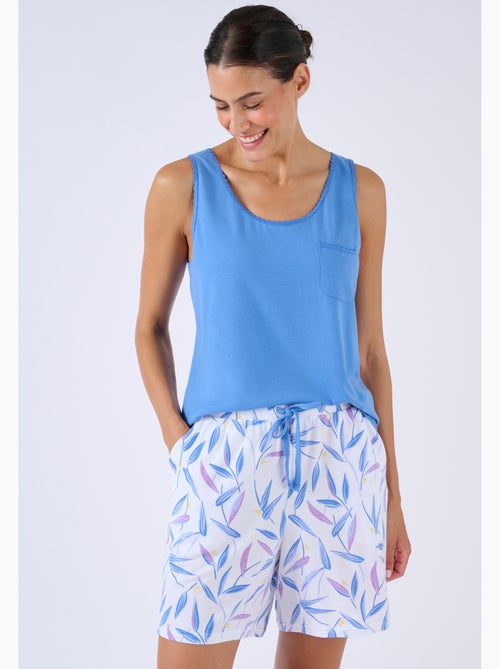 Pyjashort Climatyl en maille jersey - Damart - Kiabi