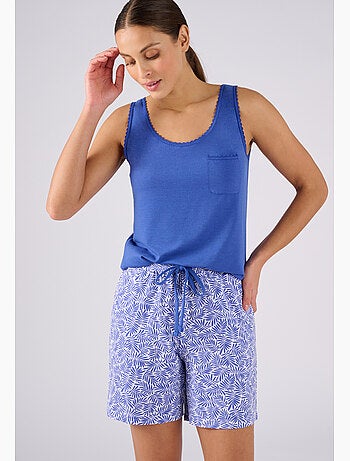 Pyjashort climatyl en maille jersey - damart