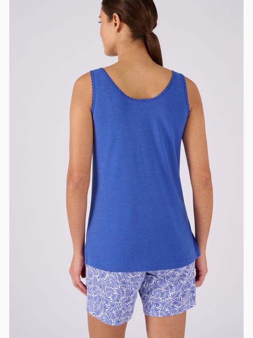 Pyjashort climatyl en maille jersey - damart - Kiabi Pyjashort climatyl en maille jersey - damart - Kiabi