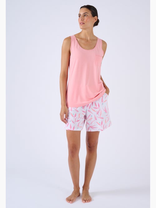 Pyjashort Climatyl en maille jersey - Damart - Kiabi