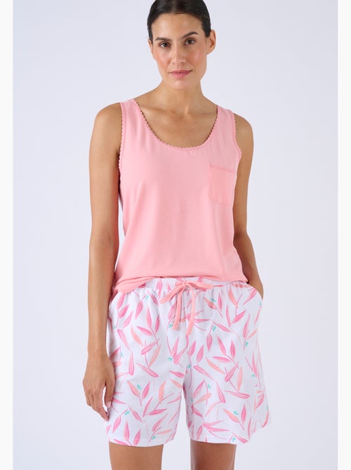 Pyjashort Climatyl en maille jersey - Damart - Kiabi