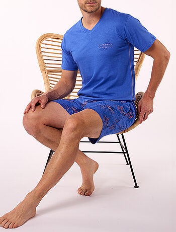 Pyjashort COBALT Bleu - DODO