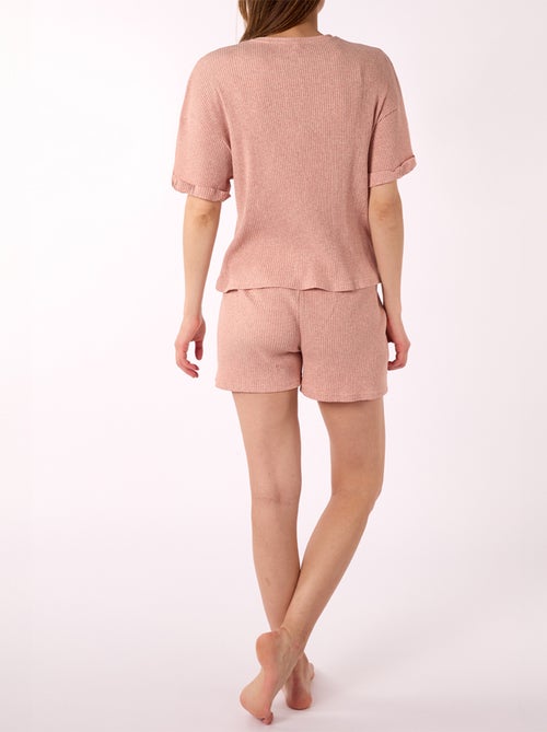 Pyjashort COSMIC COWGIRL rose - MELISSA BROWN - Kiabi Pyjashort COSMIC COWGIRL rose - MELISSA BROWN - Kiabi