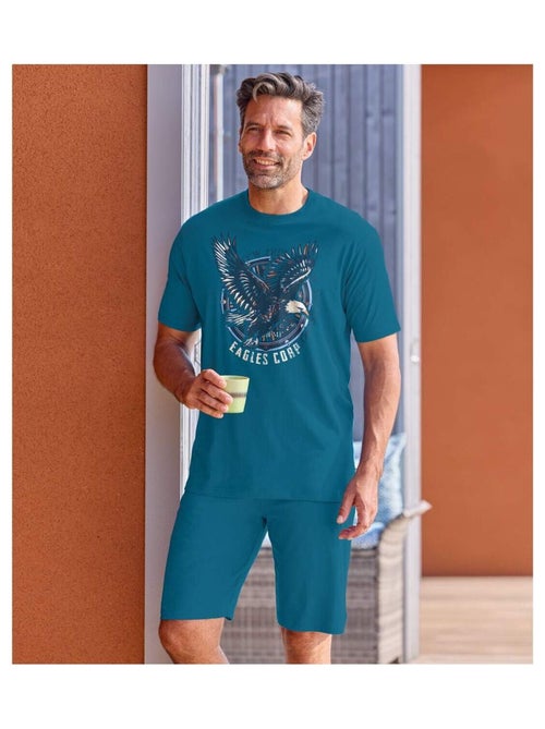 Pyjashort Coton   - ATLAS FOR MEN - Kiabi
